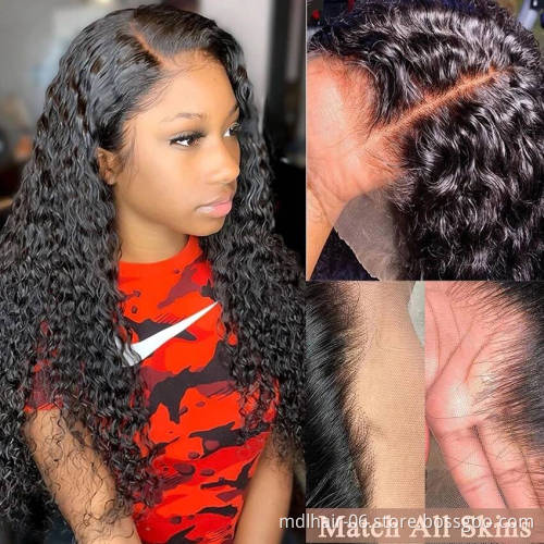 9A Grade Virgin Hair Wholesale Kinky Curly Lace Front Wigs 13x6 Human Hair HD Lace Front Wigs